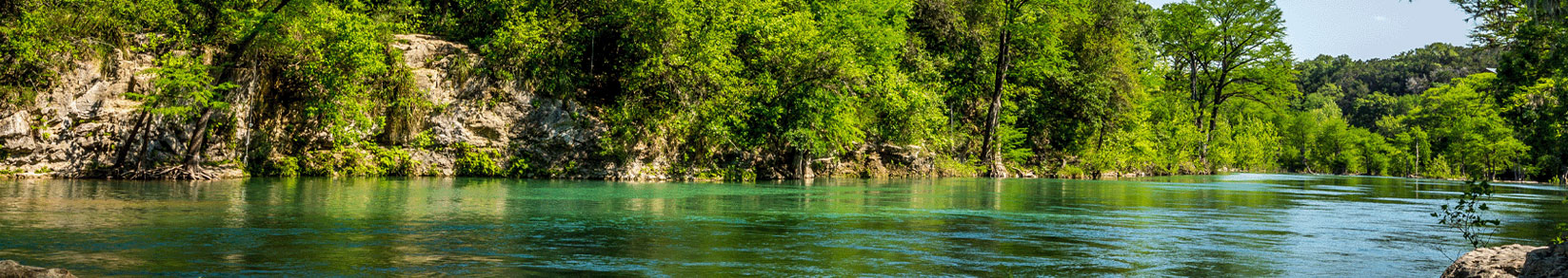The Frio River in Garner State Park - Concan, Texas